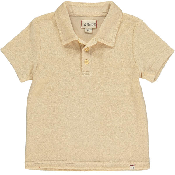 Watergate- Terry Toweling Polo Cream(FINAL SALE)