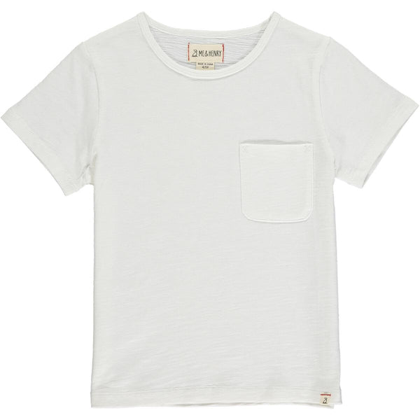 Josh- White Tee