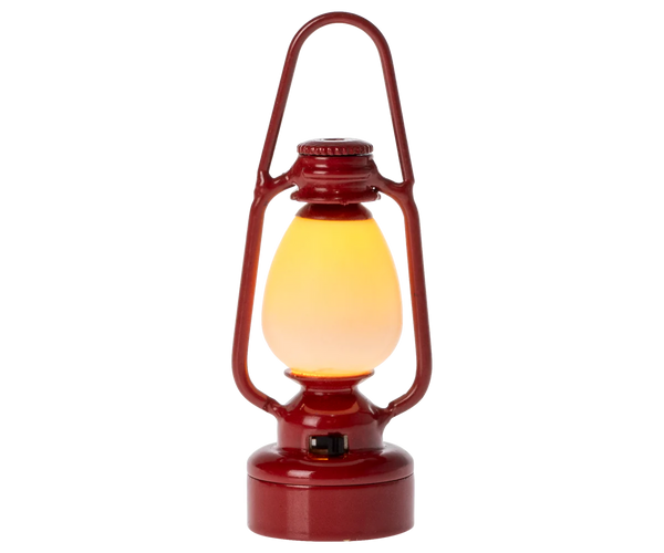 Vintage lantern, Mouse - Red