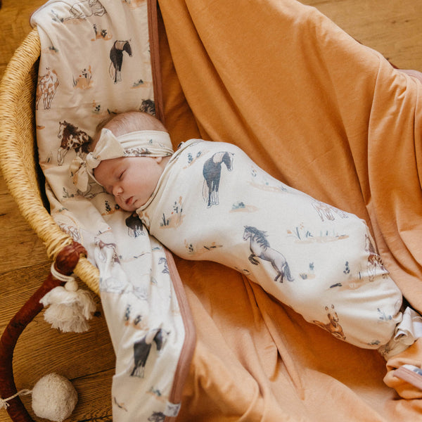 Montana Knit Swaddle Blanket