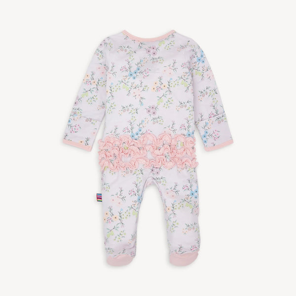 emily modal magnetic parent favorite footie with ruffle