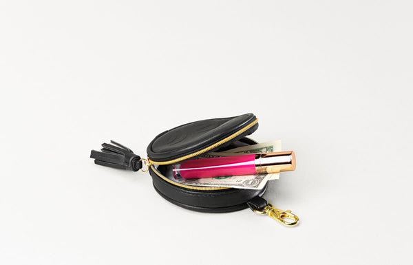 The Pod- Vegan Black Leather
