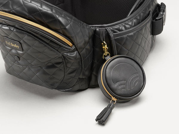 The Pod- Vegan Black Leather