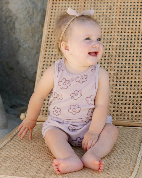 Terry Tank + Short Set || Lavender (FINAL SALE)