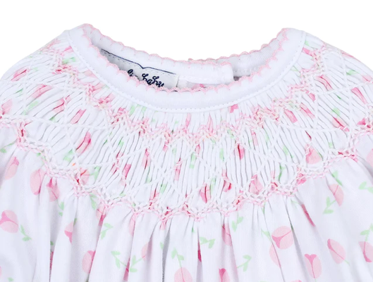 Teresa's Classics Bishop Printed Flutter Bubble - Pink