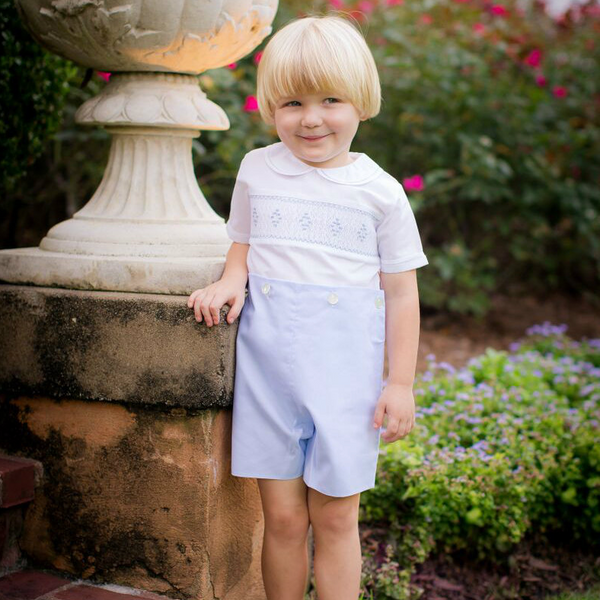 Smocked Diamond Bobby Suit