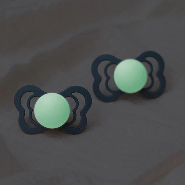 BIBS Couture 2 Pack Sage GLOW/Cloud GLOW, Size 1