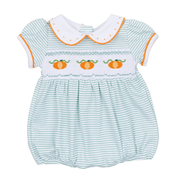 Lil' Pumpkin Classics Smocked Girl Bubble