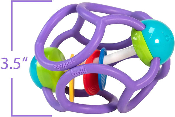 Ogobolli Ratlle & Teether- Purple