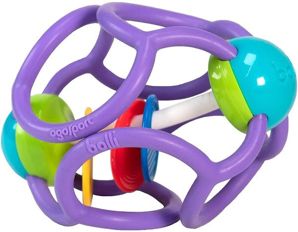 Ogobolli Ratlle & Teether- Purple