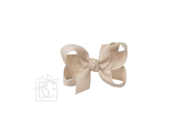 Carmandy Signature Grosgrain Double Knot Bow on Clip