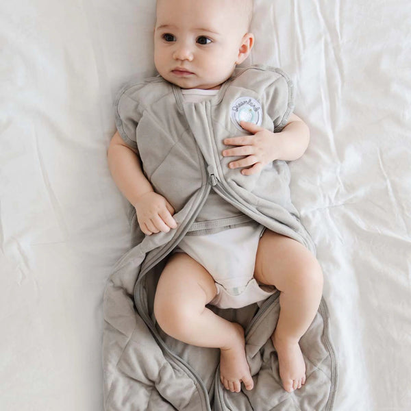 Dream Weighted Sleep Swaddle- Moon Grey