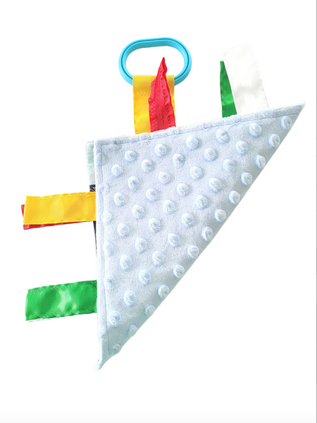 Georgia State Baby Learning Crinkle Tag Square 8"x 8" Toy