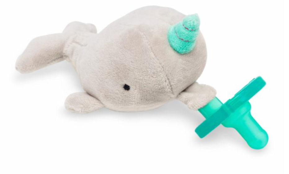 Tiny Narwhal WubbaNub Pacifier Cheeky Baby Boutique Rome