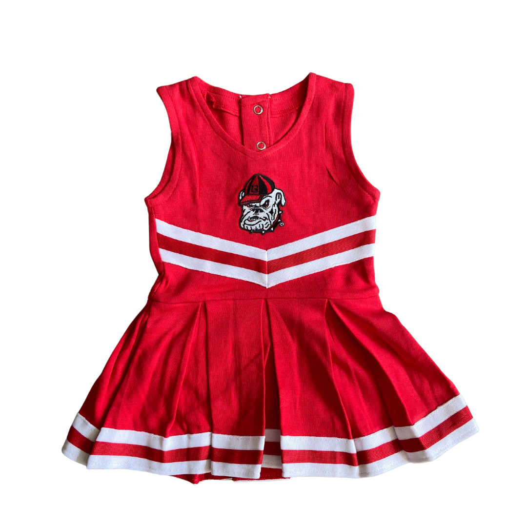 Ohio State BUCKEYES Infant Todder Girl Cheerleader Dress 12m 18m