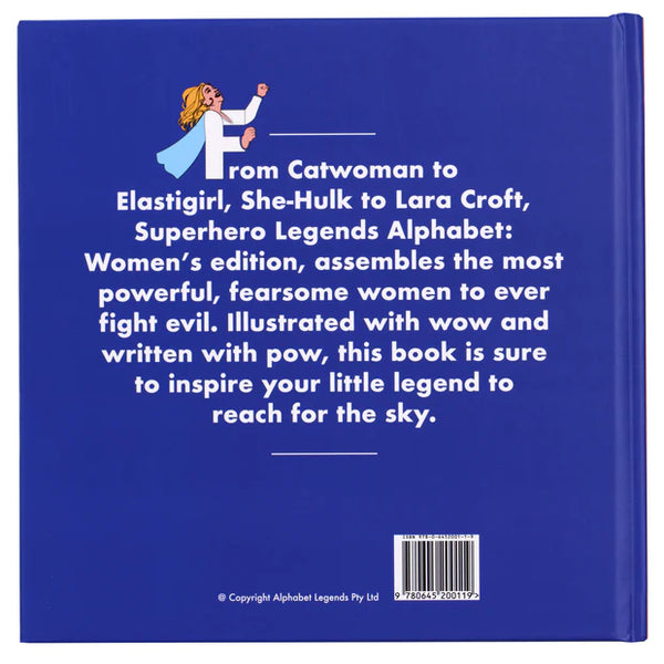 Women Superhero Legends Alphabet Book