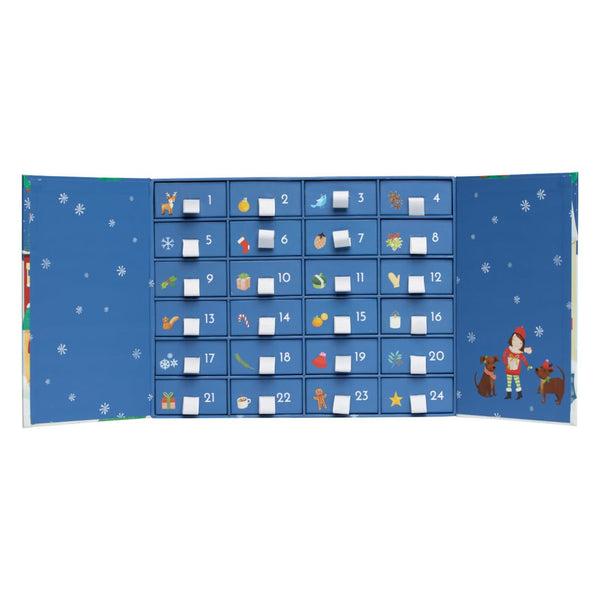 MILLEDEUX® ADVENT CALENDAR – 24 GIFTS – SILVER VERSION
