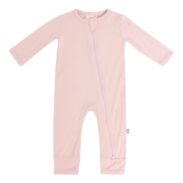 Zippered Romper in Blush