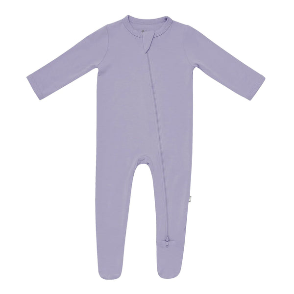 Taro Zippered Footie