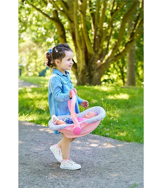 Floral Carrier for 12"-17" Baby Doll