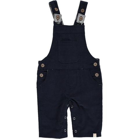 Harrison Cord Overalls- Navy