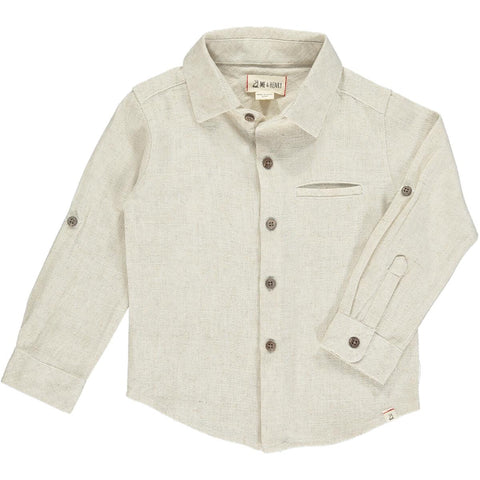 Atwood Woven Shirt- Cream