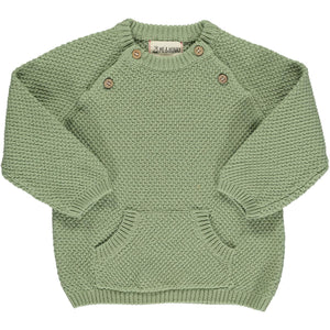 Morrison baby sweater- Sage