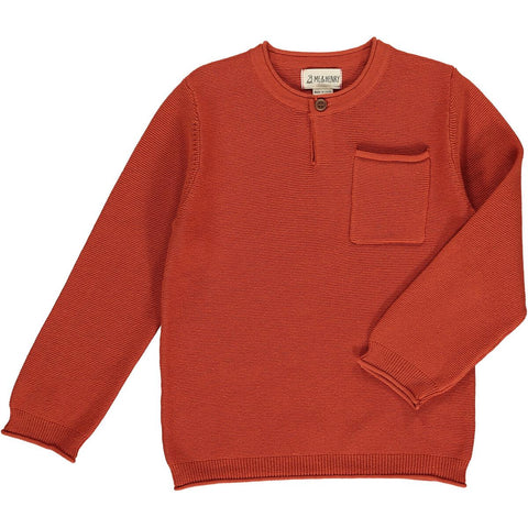 Dayton Sweater- Rust