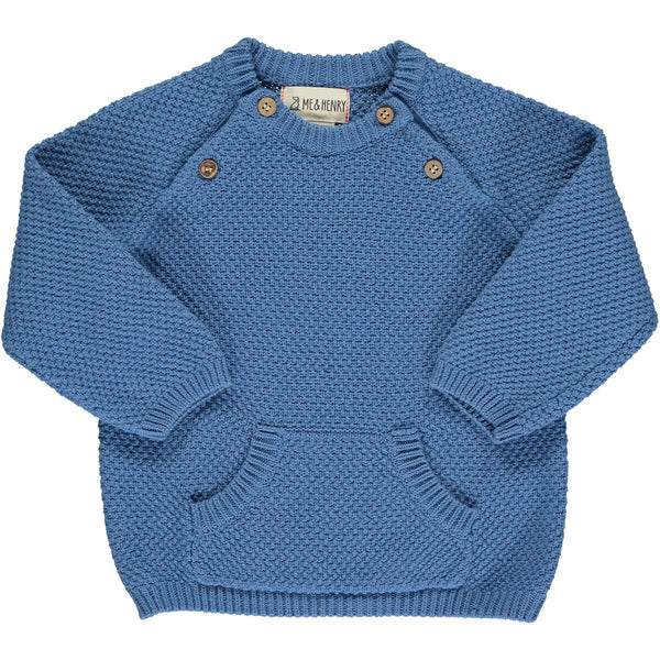 Morrison baby sweater- Blue