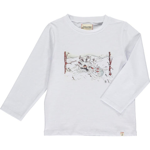 Henry all over print- White Snowball (Final Sale)