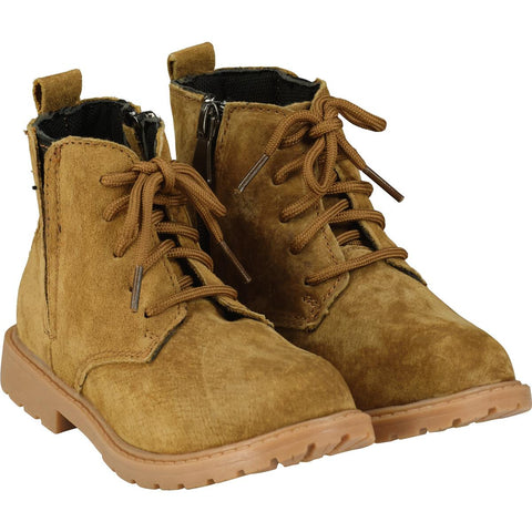 Rumble Suede Boots-Tan