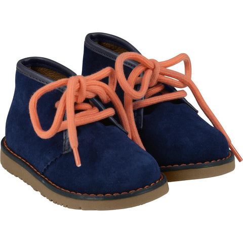 Carnaby Suede Boots - Blue Suede