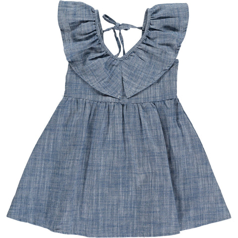 Harper Dress- Chambray