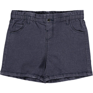 Kinsley Denim Shorts - Navy