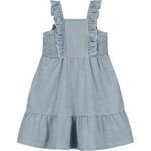 Ameera Dress- Blue Stripe