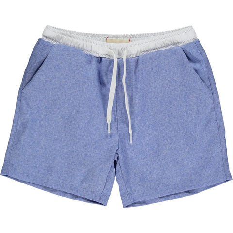 Splash- Blue/White Swim Shorts