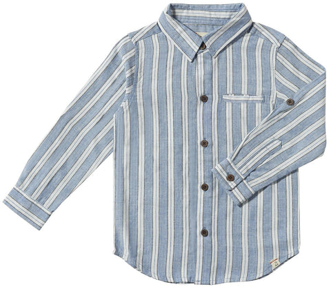 Atwood Woven Shirt- Blue Striped