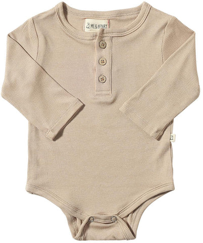 Aynor Rib Onesie- Beige