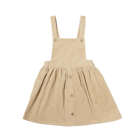 Autumn Pinafore- Cream