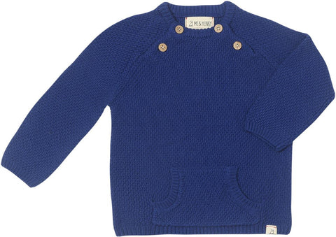 Morrison baby sweater- Royal