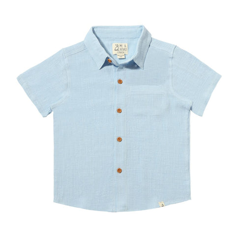 Newport Woven Shirt- Blue