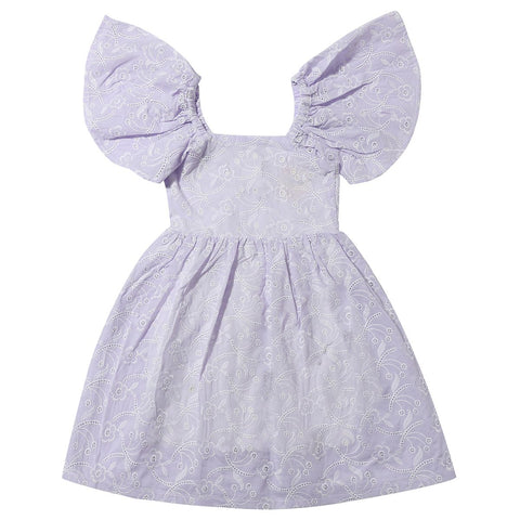 Hallie Dress- Lavender Meadow