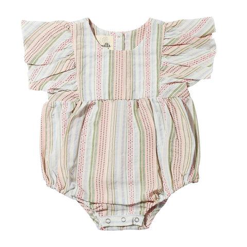 Miranda Bubble- Pink Multi-Stripe