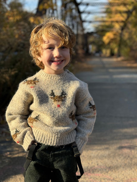 Rudy Sweater- Reindeer (FINAL SALE)