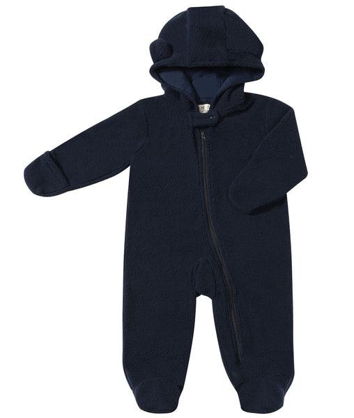 Artic Sherpa Romper- Navy