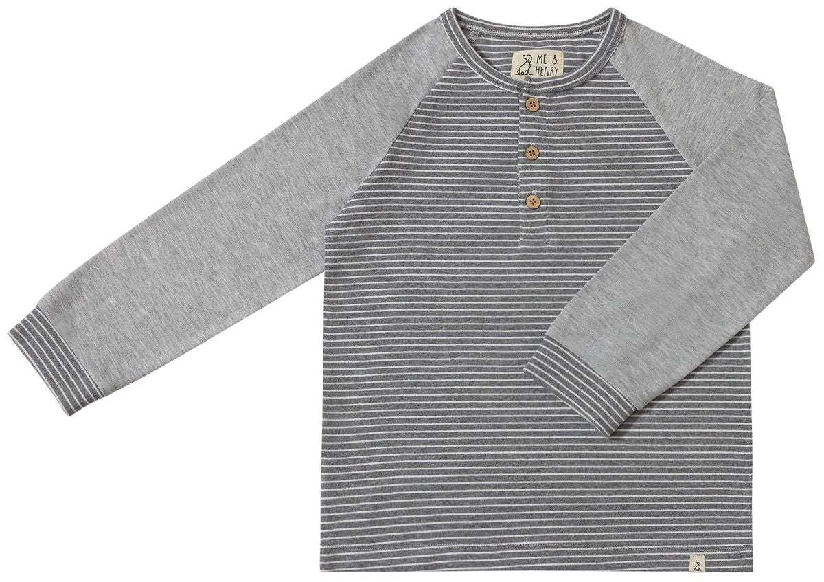 Lugoff Henley- Grey Stripe/Grey Arm