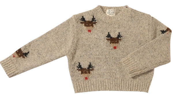 Rudy Sweater- Reindeer (FINAL SALE)