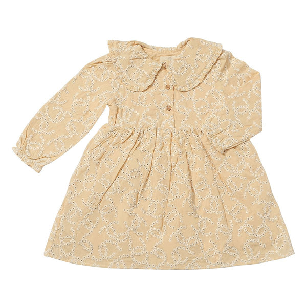 Sylvie dress- Cream Embroidery