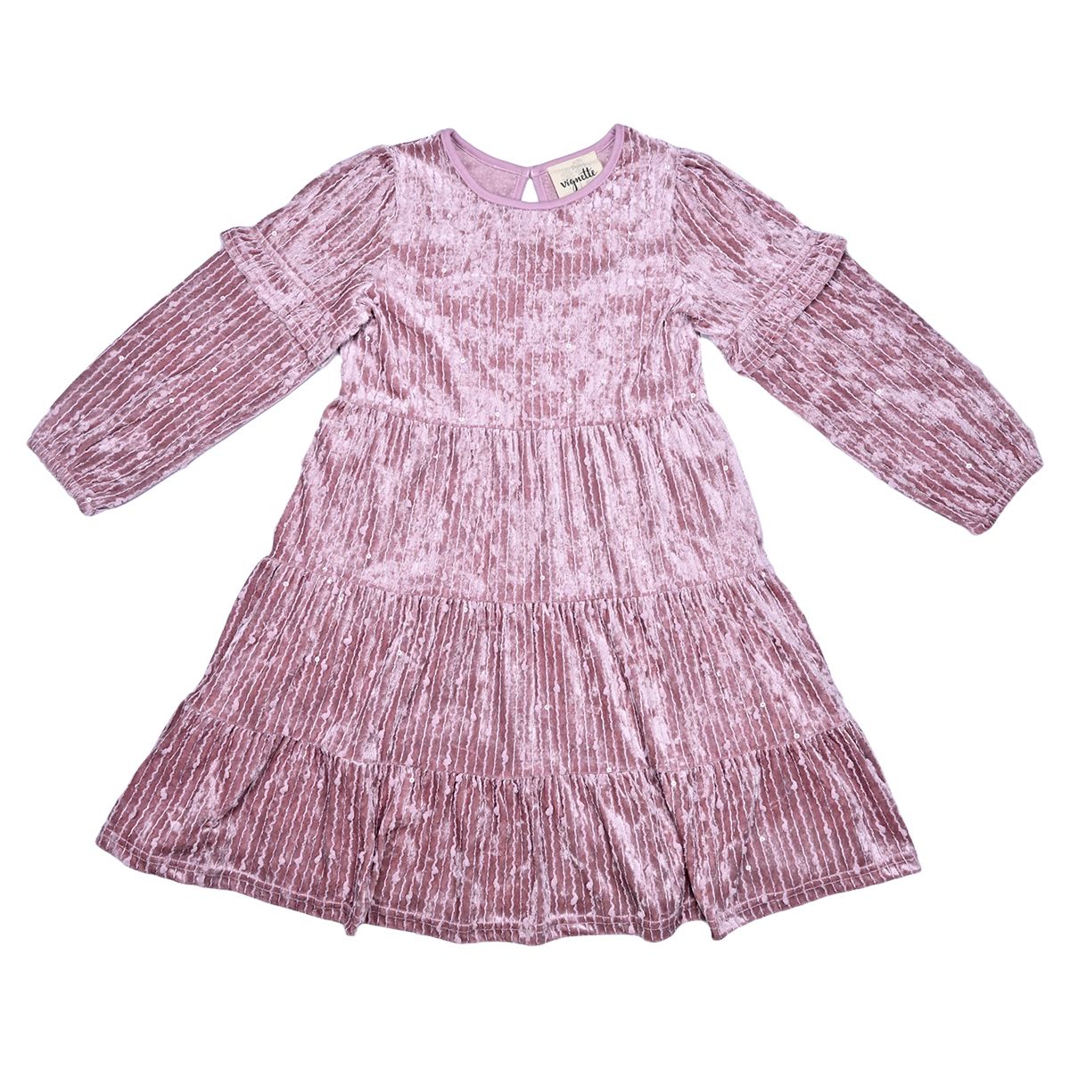 Eliana Dress- Rose Velvet