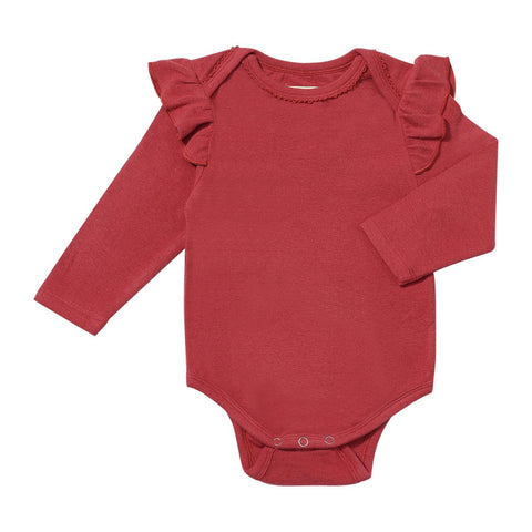 Francie Onesie and Pants- Berry